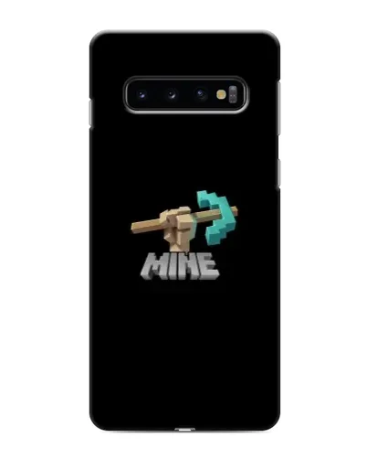 Чехол для Samsung Galaxy s10 Plus с картинкой «Алмазная кирка»
