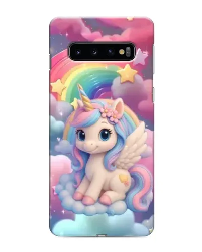 Чехол для Samsung Galaxy s10 Plus с картинкой «Маленький единорог»