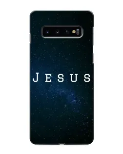 Чехол для Samsung Galaxy s10 Plus с картинкой «Звездное небо Jesus»