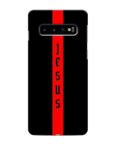 Чехол для Samsung Galaxy s10 Plus с картинкой «Красная линия веры»