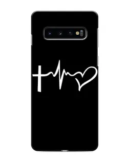 Чехол для Samsung Galaxy s10 Plus с картинкой «Пульс веры»