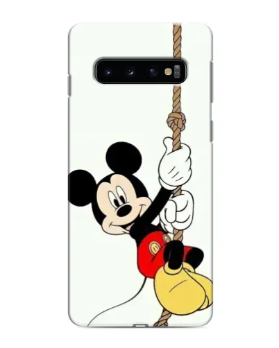 Чехол для Samsung Galaxy s10 Plus с картинкой «Mickey на канате» Чехол для Samsung Galaxy s10 Plus с картинкой «Mickey на канате»