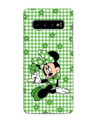 Чехол для Samsung Galaxy s10 Plus с картинкой «Mickey в клетку» Чехол для Samsung Galaxy s10 Plus с картинкой «Mickey в клетку»