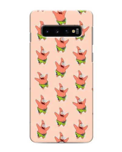 Чехол для Samsung Galaxy s10 Plus с картинкой «Патрик Стар паттерн» Чехол для Samsung Galaxy s10 Plus с картинкой «Патрик Стар паттерн»