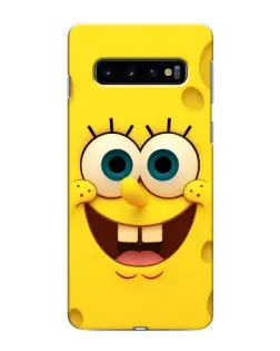 Чехол для Samsung Galaxy s10 Plus с картинкой «Губка Боб улыбка»