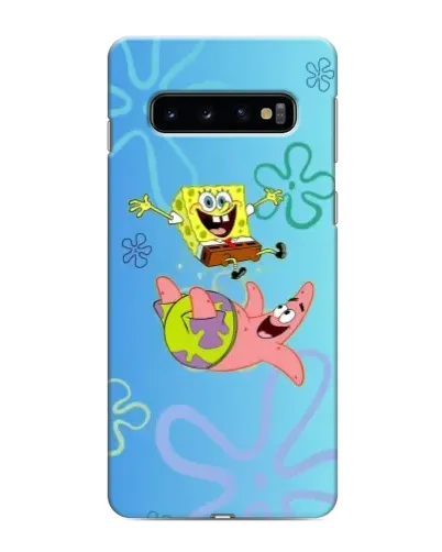 Чехол для Samsung Galaxy s10 Plus с картинкой «Спанч Боб и Патрик» Чехол для Samsung Galaxy s10 Plus с картинкой «Спанч Боб и Патрик»
