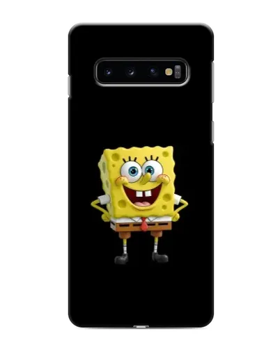 Чехол для Samsung Galaxy s10 Plus с картинкой «Классический Губка Боб» Чехол для Samsung Galaxy s10 Plus с картинкой «Классический Губка Боб»