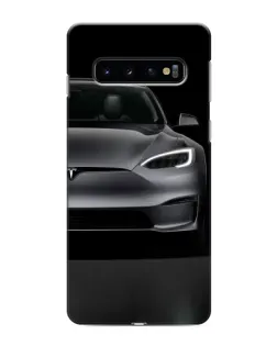 Чехол для Samsung Galaxy s10 Plus с картинкой «Tesla Model S Look» Чехол для Samsung Galaxy s10 Plus с картинкой «Tesla Model S Look»