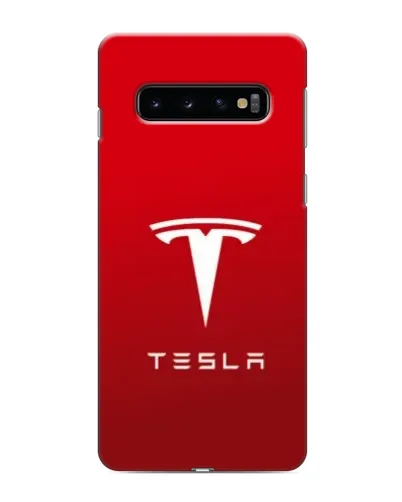 Чехол для Samsung Galaxy s10 Plus с картинкой «Tesla Red Classic»