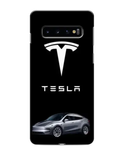Чехол для Samsung Galaxy s10 Plus с картинкой «Tesla Model Y»
