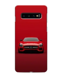 Чехол для Samsung Galaxy s10 Plus с картинкой «Красный Mercedes AMG» Чехол для Samsung Galaxy s10 Plus с картинкой «Красный Mercedes AMG»