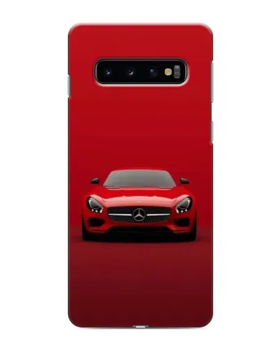 Чехол для Samsung Galaxy s10 Plus с картинкой «Красный Mercedes AMG»