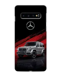 Чехол для Samsung Galaxy s10 Plus с картинкой «Mercedes G-Class красный» Чехол для Samsung Galaxy s10 Plus с картинкой «Mercedes G-Class красный»