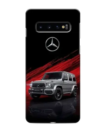 Чехол для Samsung Galaxy s10 Plus с картинкой «Mercedes G-Class красный»