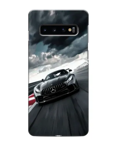 Чехол для Samsung Galaxy s10 Plus с картинкой «Гоночный Mercedes AMG»
