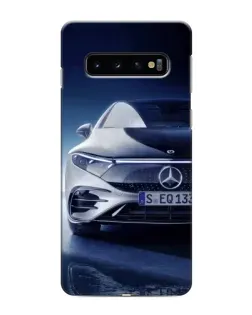 Чехол для Samsung Galaxy s10 Plus с картинкой «Mercedes EQ — будущее» Чехол для Samsung Galaxy s10 Plus с картинкой «Mercedes EQ — будущее»