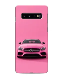 Чехол для Samsung Galaxy s10 Plus с картинкой «Розовый Mercedes AMG» Чехол для Samsung Galaxy s10 Plus с картинкой «Розовый Mercedes AMG»