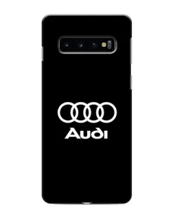 Чехол для Samsung Galaxy s10 Plus с картинкой «Классическое лого Audi» Чехол для Samsung Galaxy s10 Plus с картинкой «Классическое лого Audi»