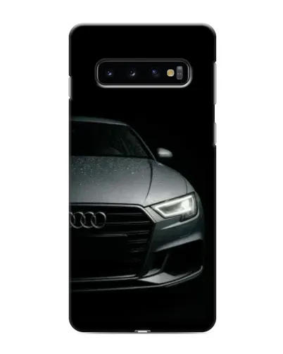 Чехол для Samsung Galaxy s10 Plus с картинкой «Audi — детализация кузова» Чехол для Samsung Galaxy s10 Plus с картинкой «Audi — детализация кузова»