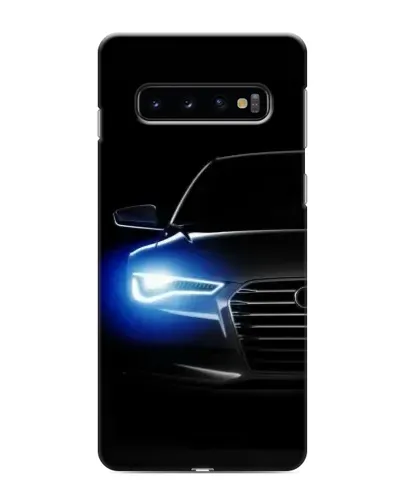 Чехол для Samsung Galaxy s10 Plus с картинкой «Неоновый взгляд Audi» Чехол для Samsung Galaxy s10 Plus с картинкой «Неоновый взгляд Audi»