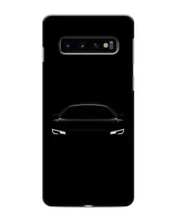 Чехол для Samsung Galaxy s10 Plus с картинкой «Взгляд Audi в темноте»