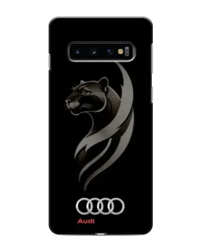 Чехол для Samsung Galaxy s10 Plus с картинкой «Графика — пантера и Audi» Чехол для Samsung Galaxy s10 Plus с картинкой «Графика — пантера и Audi»