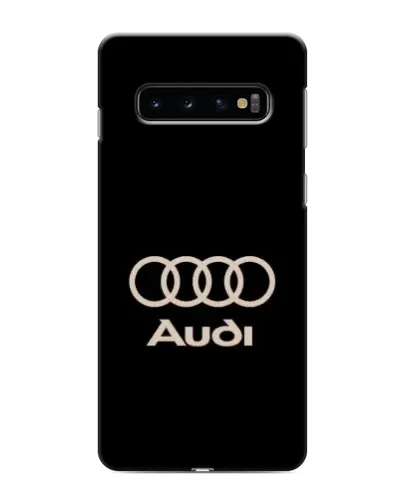 Чехол для Samsung Galaxy s10 Plus с картинкой «Audi — золотой логотип» Чехол для Samsung Galaxy s10 Plus с картинкой «Audi — золотой логотип»