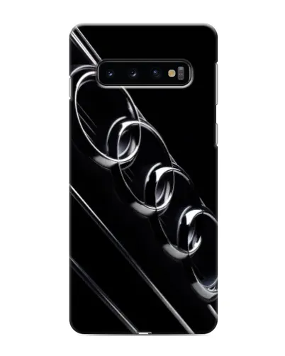 Чехол для Samsung Galaxy s10 Plus с картинкой «Audi — абстрактные кольца» Чехол для Samsung Galaxy s10 Plus с картинкой «Audi — абстрактные кольца»