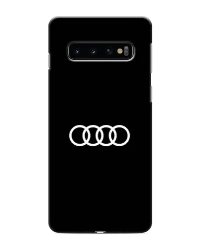 Чехол для Samsung Galaxy s10 Plus с картинкой «Audi White Logo» Чехол для Samsung Galaxy s10 Plus с картинкой «Audi White Logo»
