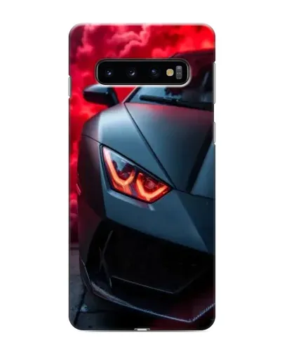 Чехол для Samsung Galaxy s10 Plus с картинкой «Lamborghini красное сияние»