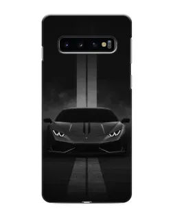 Чехол для Samsung Galaxy s10 Plus с картинкой «Lamborghini симметрия дорог»
