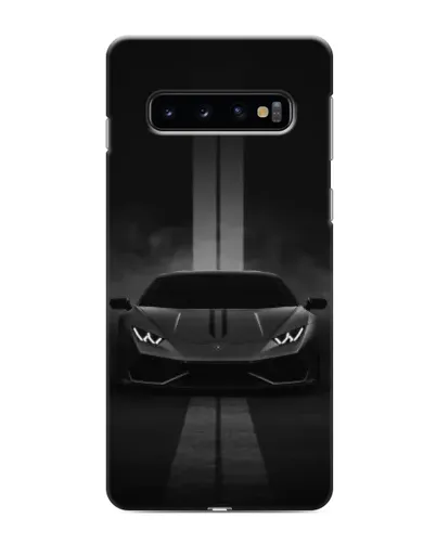 Чехол для Samsung Galaxy s10 Plus с картинкой «Lamborghini симметрия дорог»