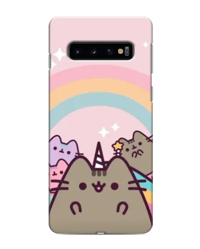 Чехол для Samsung Galaxy s10 Plus с картинкой «Единорог Pusheen» Чехол для Samsung Galaxy s10 Plus с картинкой «Единорог Pusheen»