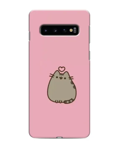 Чехол для Samsung Galaxy s10 Plus с картинкой «Pusheen сердце» Чехол для Samsung Galaxy s10 Plus с картинкой «Pusheen сердце»