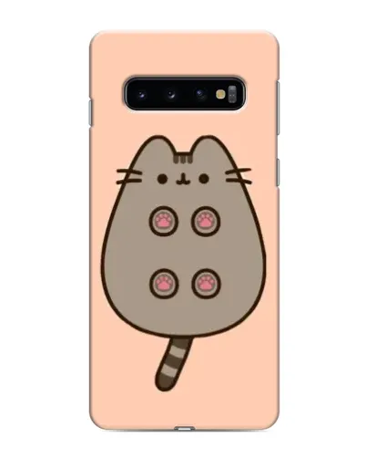 Чехол для Samsung Galaxy s10 Plus с картинкой «Пушин пузиком кверху» Чехол для Samsung Galaxy s10 Plus с картинкой «Пушин пузиком кверху»