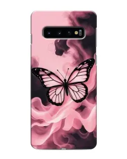 Чехол для Samsung Galaxy s10 Plus с картинкой «Бабочка в дыму» Чехол для Samsung Galaxy s10 Plus с картинкой «Бабочка в дыму»