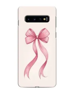 Чехол для Samsung Galaxy s10 Plus с картинкой «Розовый бант» Чехол для Samsung Galaxy s10 Plus с картинкой «Розовый бант»