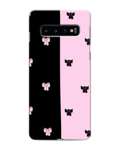 Чехол для Samsung Galaxy s10 Plus с картинкой «Контрастные банты» Чехол для Samsung Galaxy s10 Plus с картинкой «Контрастные банты»