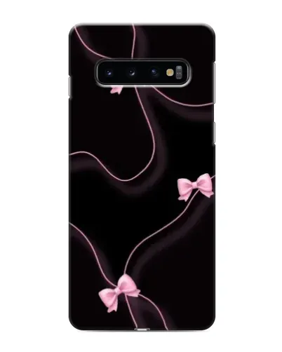 Чехол для Samsung Galaxy s10 Plus с картинкой «Розовые ленты» Чехол для Samsung Galaxy s10 Plus с картинкой «Розовые ленты»