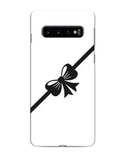 Чехол для Samsung Galaxy s10 Plus с картинкой «Диагональный бант»