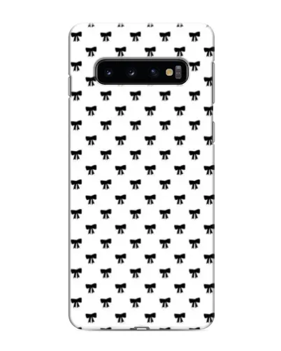Чехол для Samsung Galaxy s10 Plus с картинкой «Мини-бантики» Чехол для Samsung Galaxy s10 Plus с картинкой «Мини-бантики»