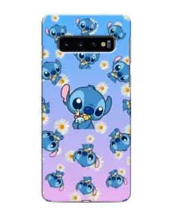 Чехол для Samsung Galaxy s10 Plus с картинкой «Паттерн со Стичем» Чехол для Samsung Galaxy s10 Plus с картинкой «Паттерн со Стичем»