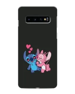 Чехол для Samsung Galaxy s10 Plus с картинкой «Анжел целует Стича» Чехол для Samsung Galaxy s10 Plus с картинкой «Анжел целует Стича»