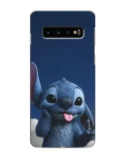Чехол для Samsung Galaxy s10 Plus с картинкой «Стич в облаках» Чехол для Samsung Galaxy s10 Plus с картинкой «Стич в облаках»