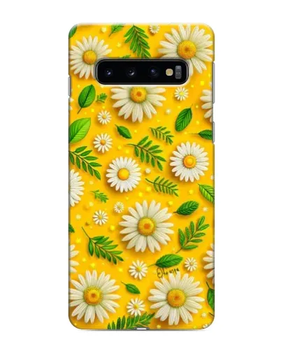 Чехол для Samsung Galaxy s10 Plus с картинкой «Ромашковое солнце»