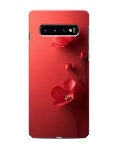 Чехол для Samsung Galaxy s10 Plus с картинкой «Маковые соцветия»
