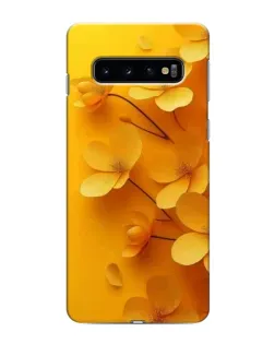 Чехол для Samsung Galaxy s10 Plus с картинкой «Золотые лепестки» Чехол для Samsung Galaxy s10 Plus с картинкой «Золотые лепестки»