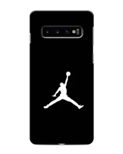 Чехол для Samsung Galaxy S10 с картинкой «Jordan Silhouette»