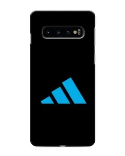 Чехол для Samsung Galaxy S10 с картинкой «Adidas Cyan Logo»