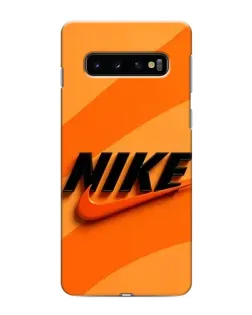 Чехол для Samsung Galaxy S10 с картинкой «Оранжевый драйв Nike» Чехол для Samsung Galaxy S10 с картинкой «Оранжевый драйв Nike»